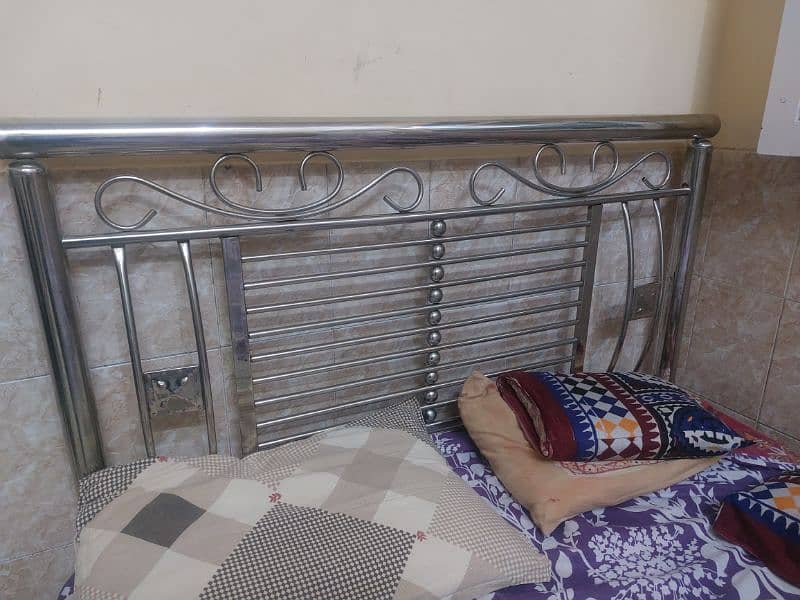 Steel Single bed frame 4