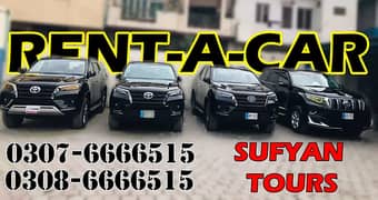 Rent a Car | AUDI A6 | PRADO V8 | ZX | FORTUNER | HUNZA TRIP NARAN