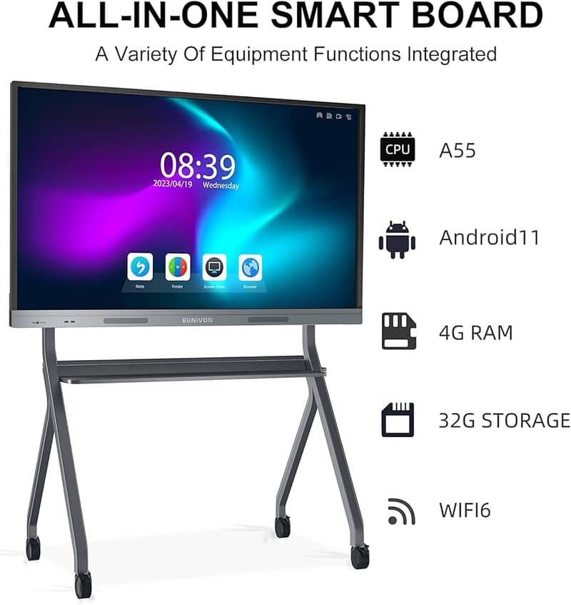 Interactive Touch Screen LED| Smart Board Digital| Touch Screen Panel 1