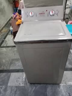 Amber washing machine