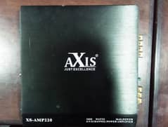 axis car amplifier   XS AMP 220