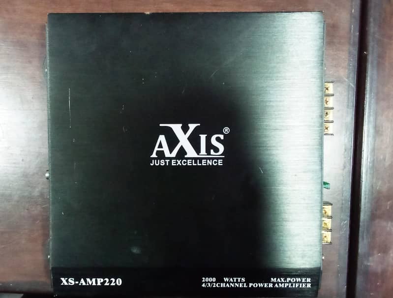 axis car amplifier   XS AMP 220 0