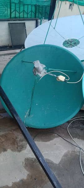 Dish Antenna 03 piece price total 15500 with all elmby 1