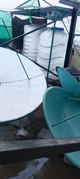 Dish Antenna 03 piece price total 15500 with all elmby 3