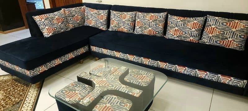 L shaped sofa 7 seater for sale 2