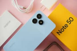 Realme note 50 with box 64 gb 6 day use