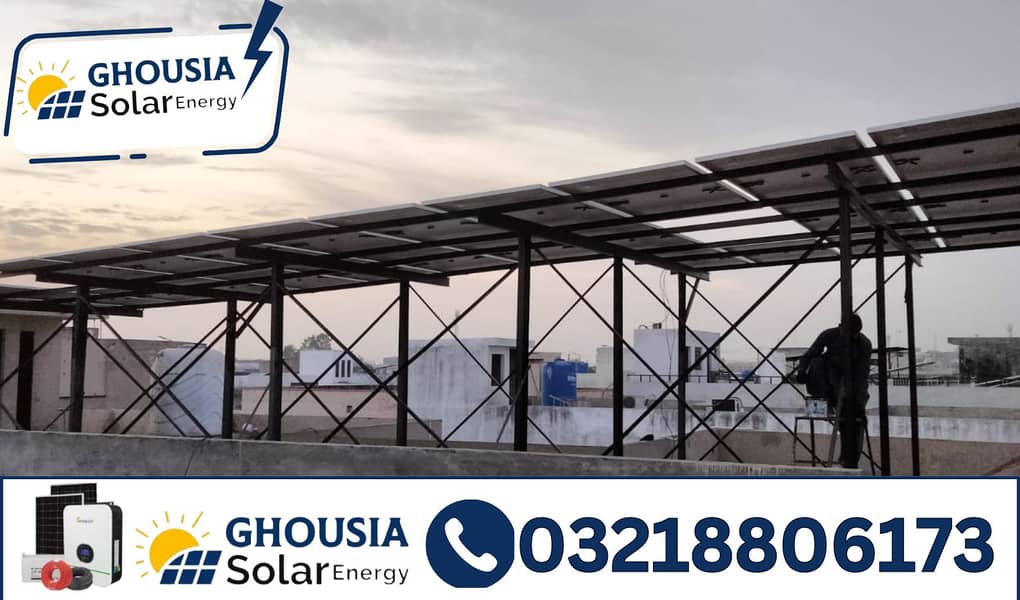 Elevated Solar Structure customized Guarder Work 0