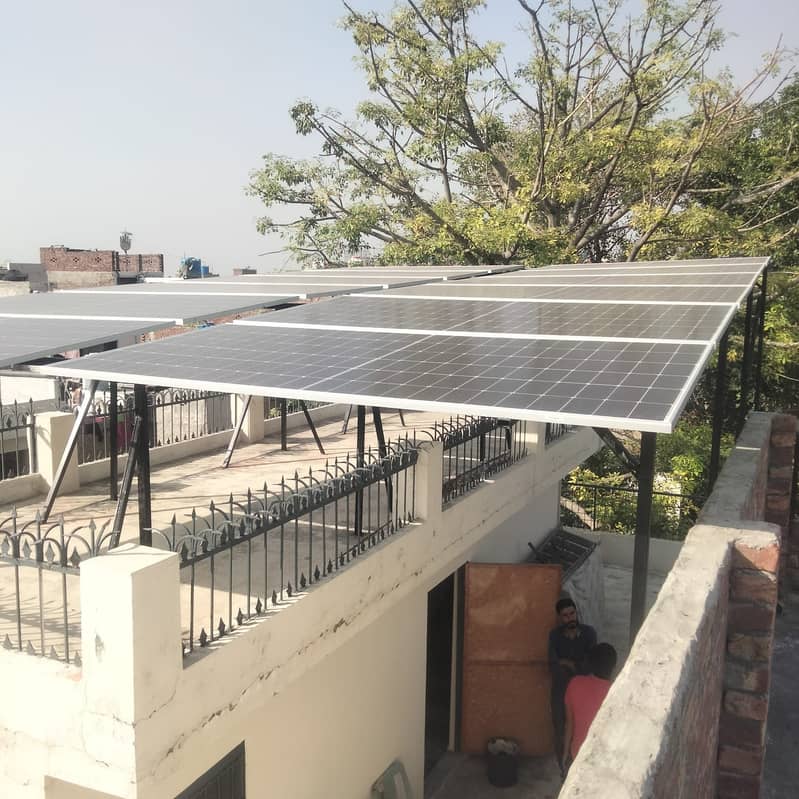 Elevated Solar Structure customized Guarder Work 2