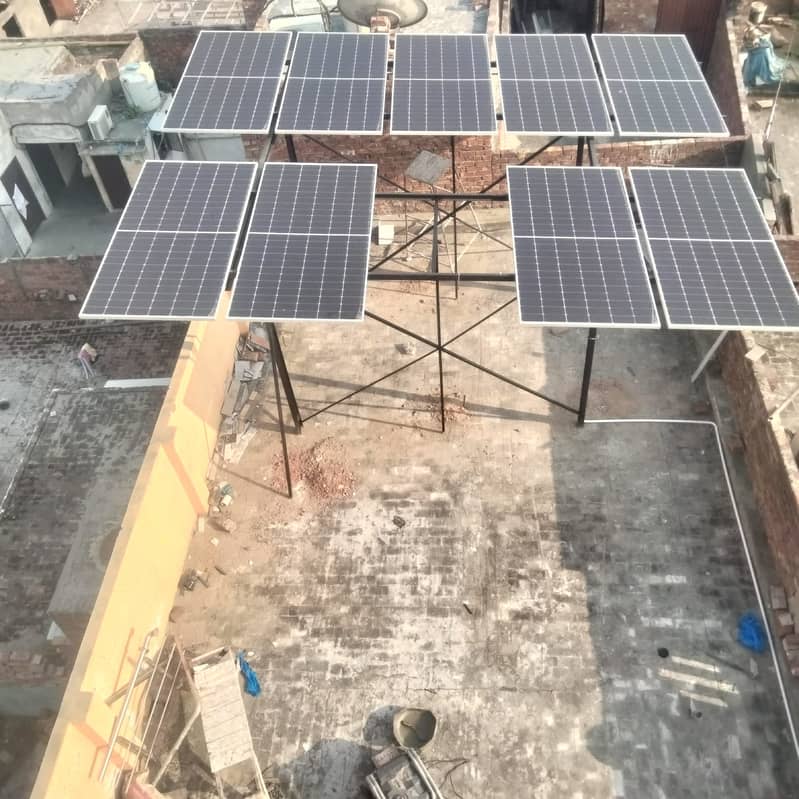 Elevated Solar Structure customized Guarder Work 4