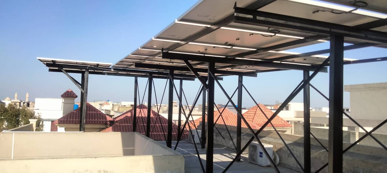 Elevated Solar Structure customized Guarder Work 13