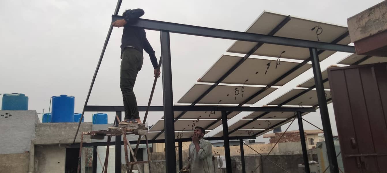 Elevated Solar Structure customized Guarder Work 18