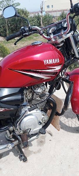 Yamaha yb125z 6