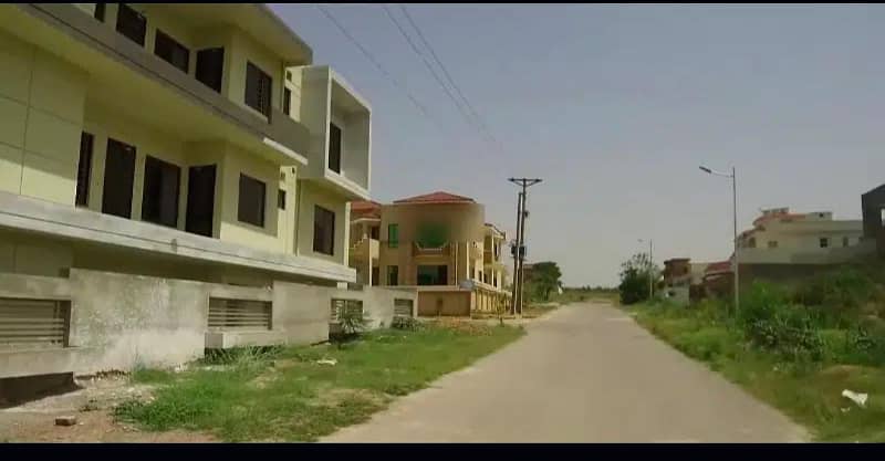 8 Marla plot for sale in D-17 Islamabad 3