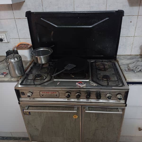 Cooking Range 5 stoves 0