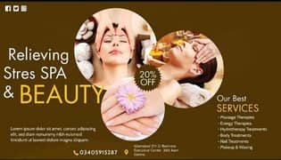 Spa| Spa services| Spa centre Islamabad|Saloon and spa