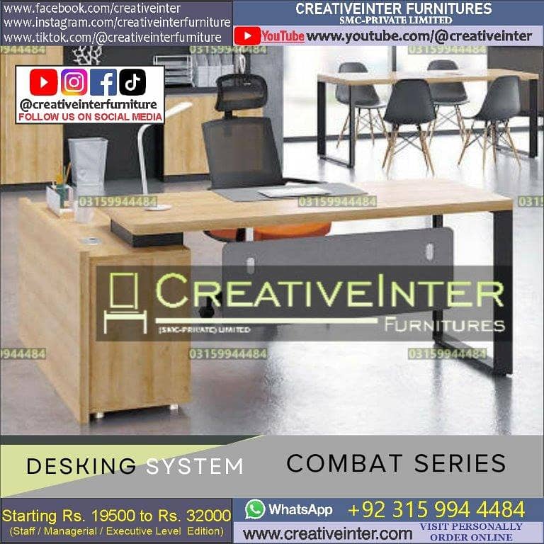 Office Table Desk Executive Worksation Conference Meeting Chair 16