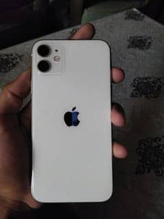 iPhone 11 in white