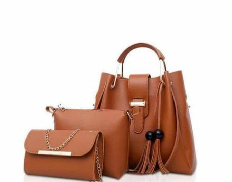 ladies hand bags, 3pcs 0