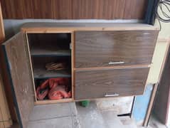 new kitchen cabinet 3 door and size 4*2.5 fot 0