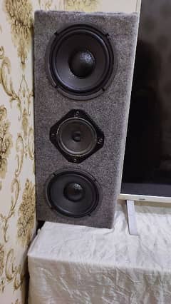 8 inch complete sound system with amplifier