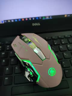 Dual Mode Bluetooth Feature & Rechargeable RGB USB Wireless Mouse 0