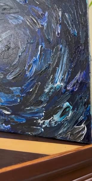 abstract textured art painting 2