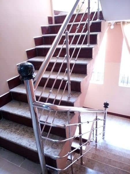 steel  stairs railing 4