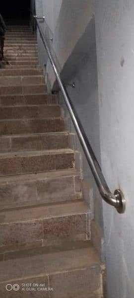 steel  stairs railing 8