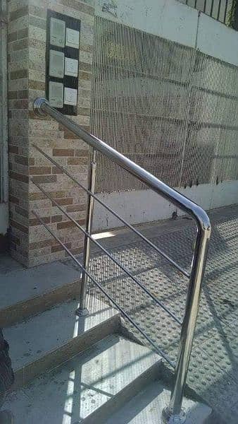 steel  stairs railing 11