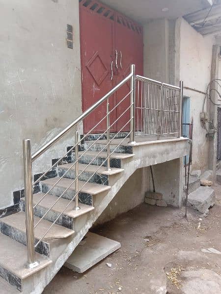 steel  stairs railing 15