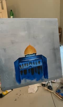 masjid e aqsa painting 0