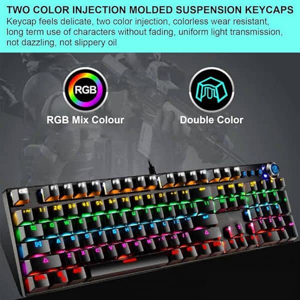 RGB gaming keyboard 2