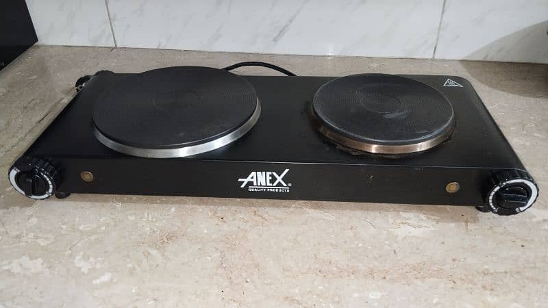 Anex hot plate (Double). Electric stove. Electric chulah. bujli chulah 2