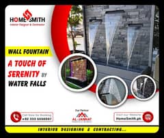 Water Fountain - Water Fall - Wall Fountain - Garden (0333-5556007)