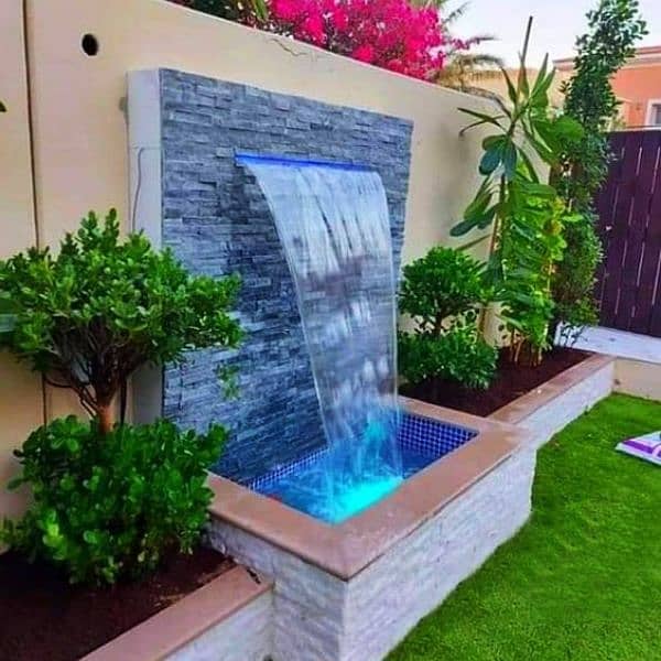 Water Fountain - Water Fall - Wall Fountain - Garden (0333-5556007) 1