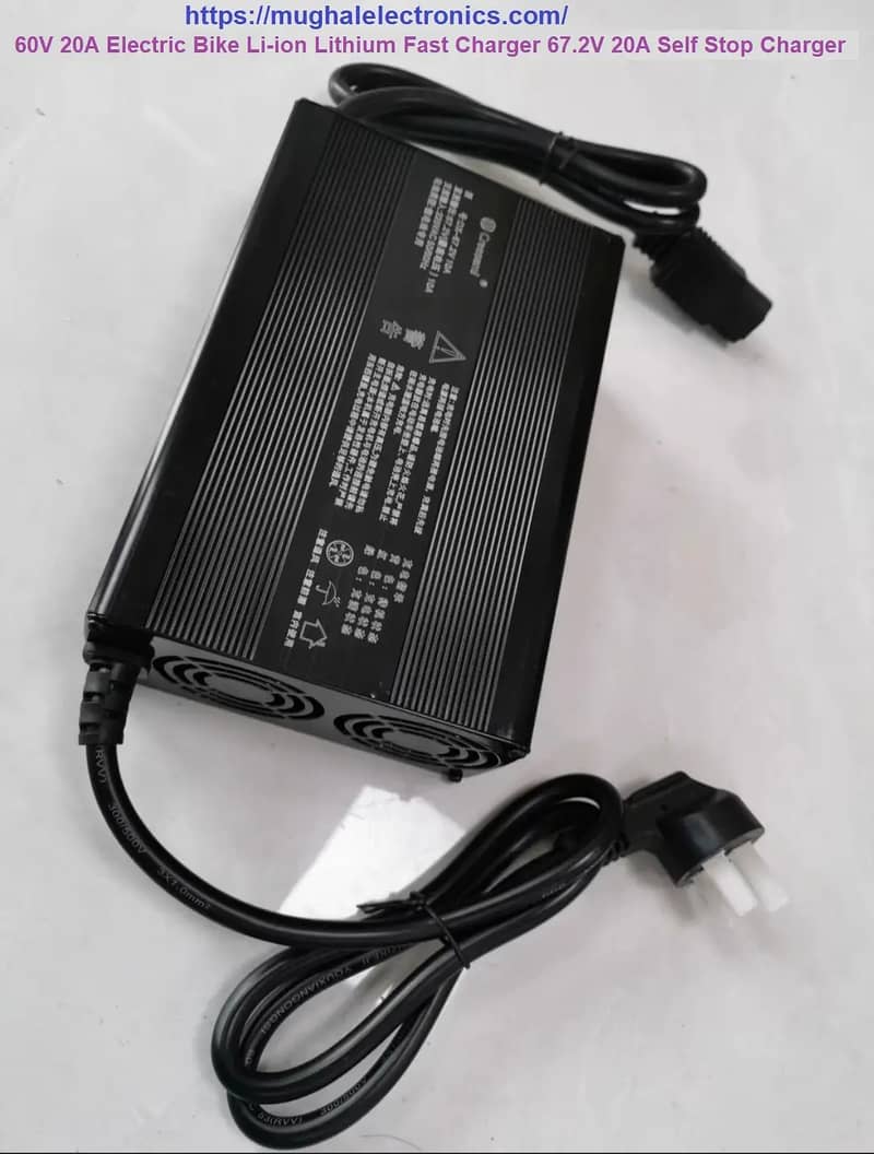 Lithium Fast Charger 67.2V 20A Self Stop Charger 2