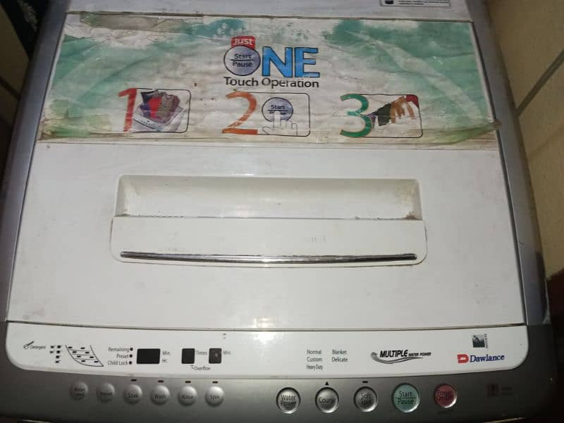 Dawlance automatic washing machine 0