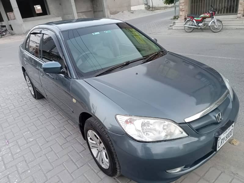 HOME USED HONDA CIVIC EXi 2004 VERY NEAT&CLEAN LIKE NEW 0300 9659991 3