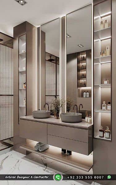 Bathroom Design & Finishing, Renovation - Washroom (0333-5556007) 2