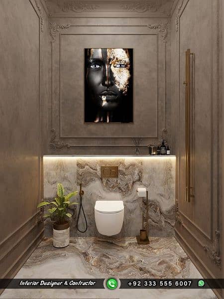 Bathroom Design & Finishing, Renovation - Washroom (0333-5556007) 3