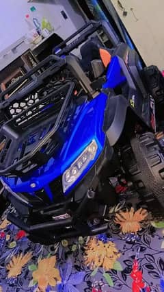 Jeep Car 4x4 glossy blue chargeable 0