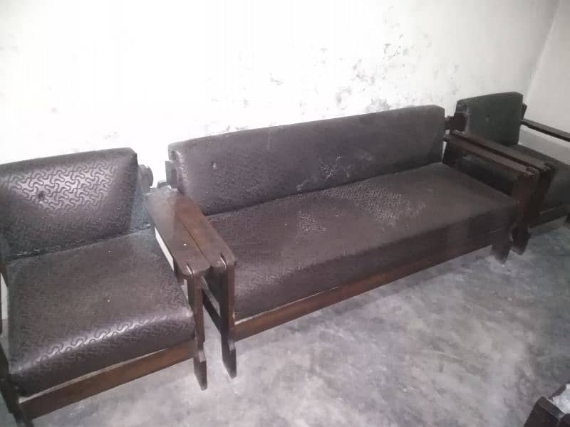 sofa set 7 seater leather brand new 1