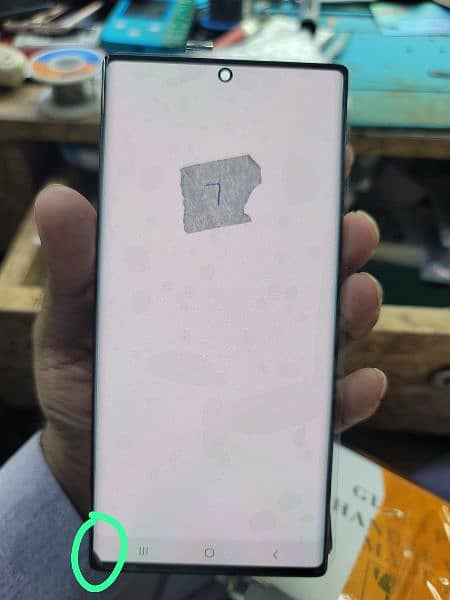 note10 plus original screen pin dot frash also available 6