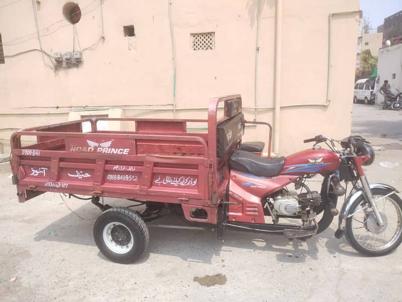 Road prince loader rickshaw for sale 3