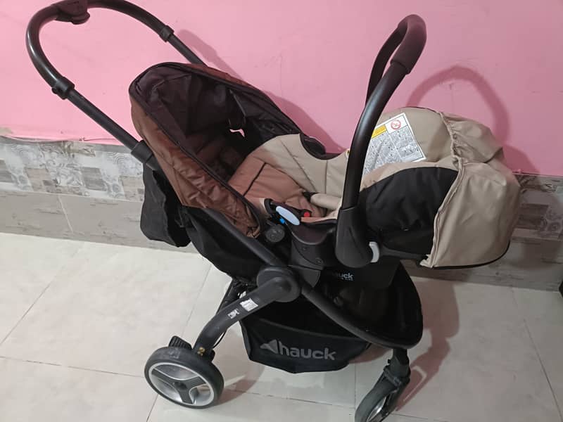 Baby stroller, carry cot + car seatset 4 in 1. 3