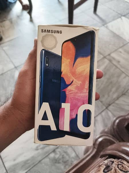 Samsung a10 with box 3