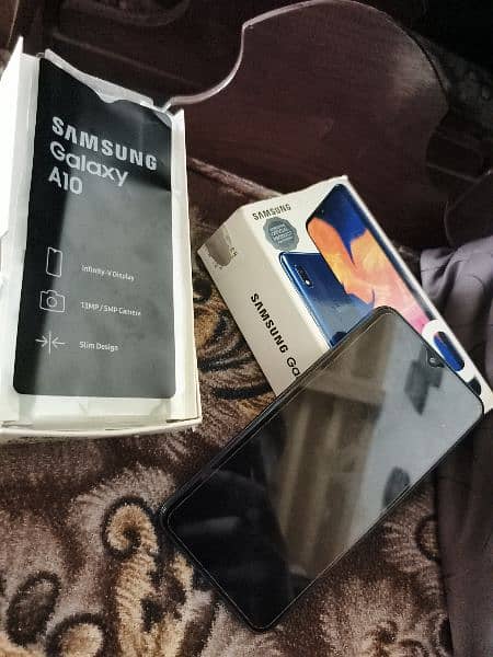 Samsung a10 with box 5