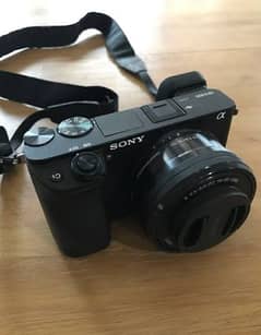 Sony A6300 with 16mm sigma f1.4