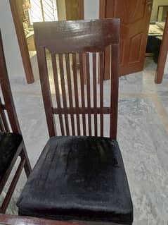 Dining Table (With Out Glass) with Chairs