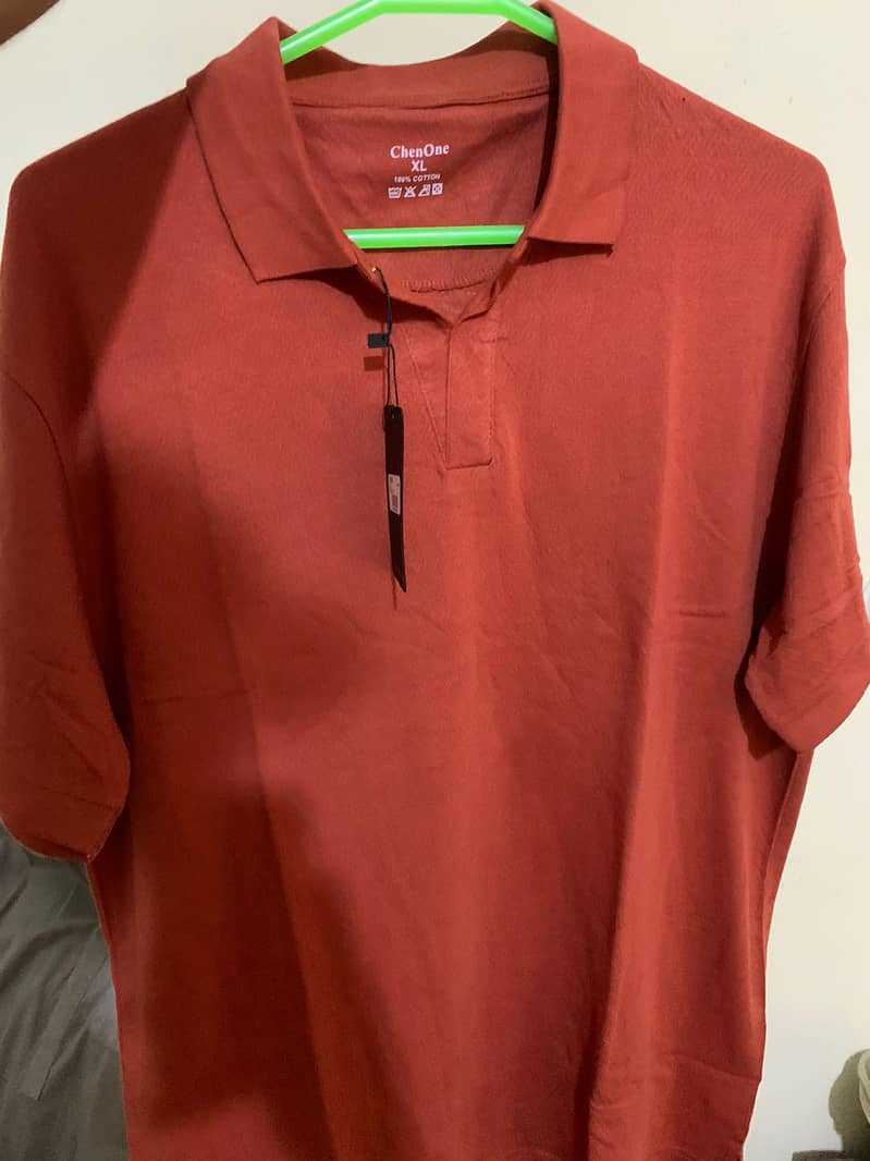 GTS-B3821 POLO SHIRT Rust 3